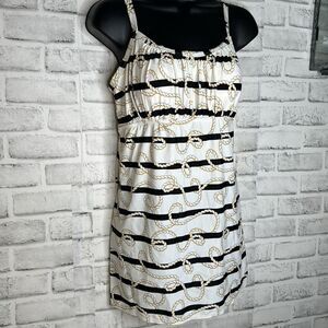 Kim Rogers Twisted Rope One Piece Swimsuit Tankini Dress Size Medium